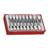 Teng Tools TTTX18 - 18 Piece 1/2" Drive TX Bit Socket Set TTTX18